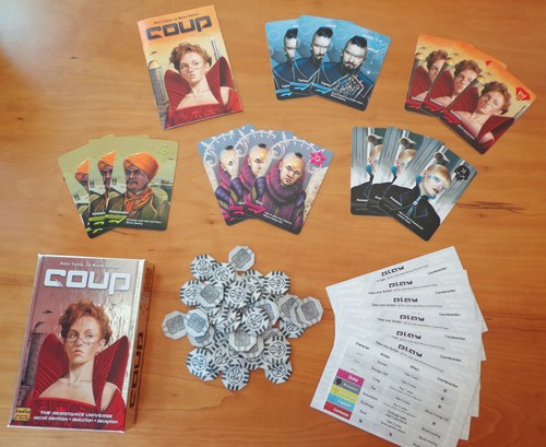 Coup Card Game NEW 