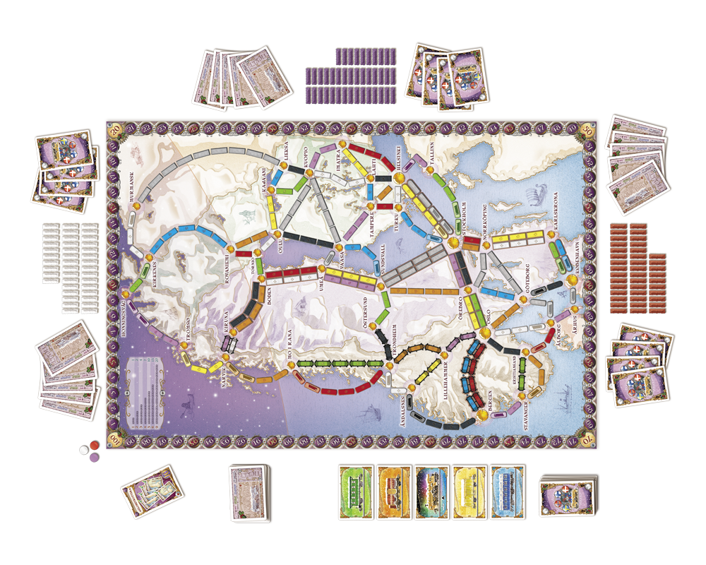 Ticket Ride: Countries | Across the Board Game Cafe