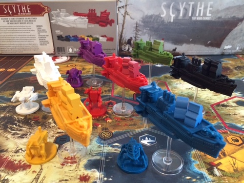 Scythe The Wind Gambit Across the Board Game Cafe