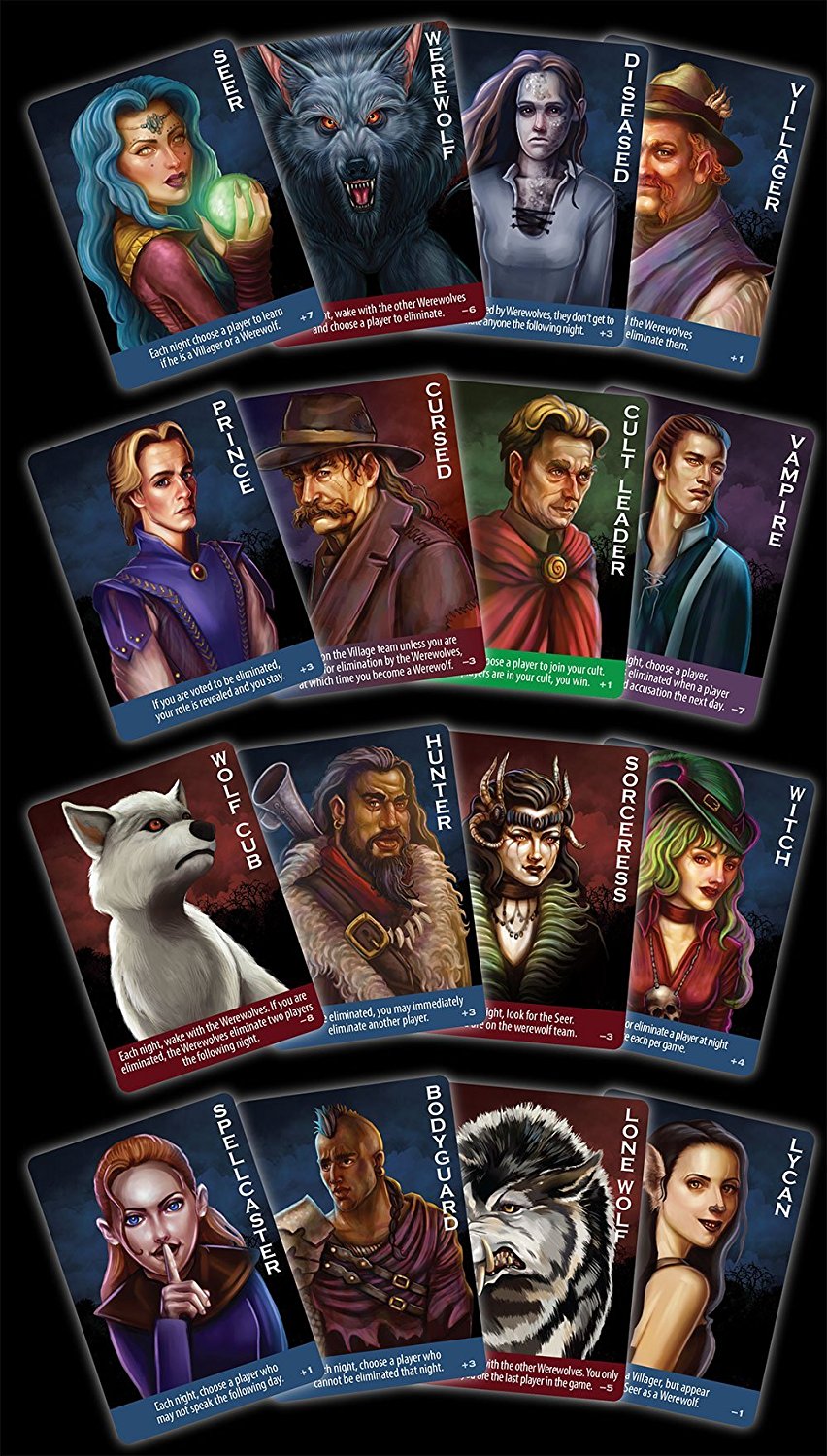 Ultimate Werewolf Deluxe Edition Board Game