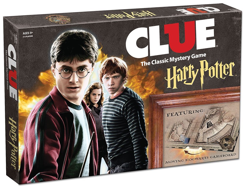 Harry Potter Clue Across the Board Game Cafe