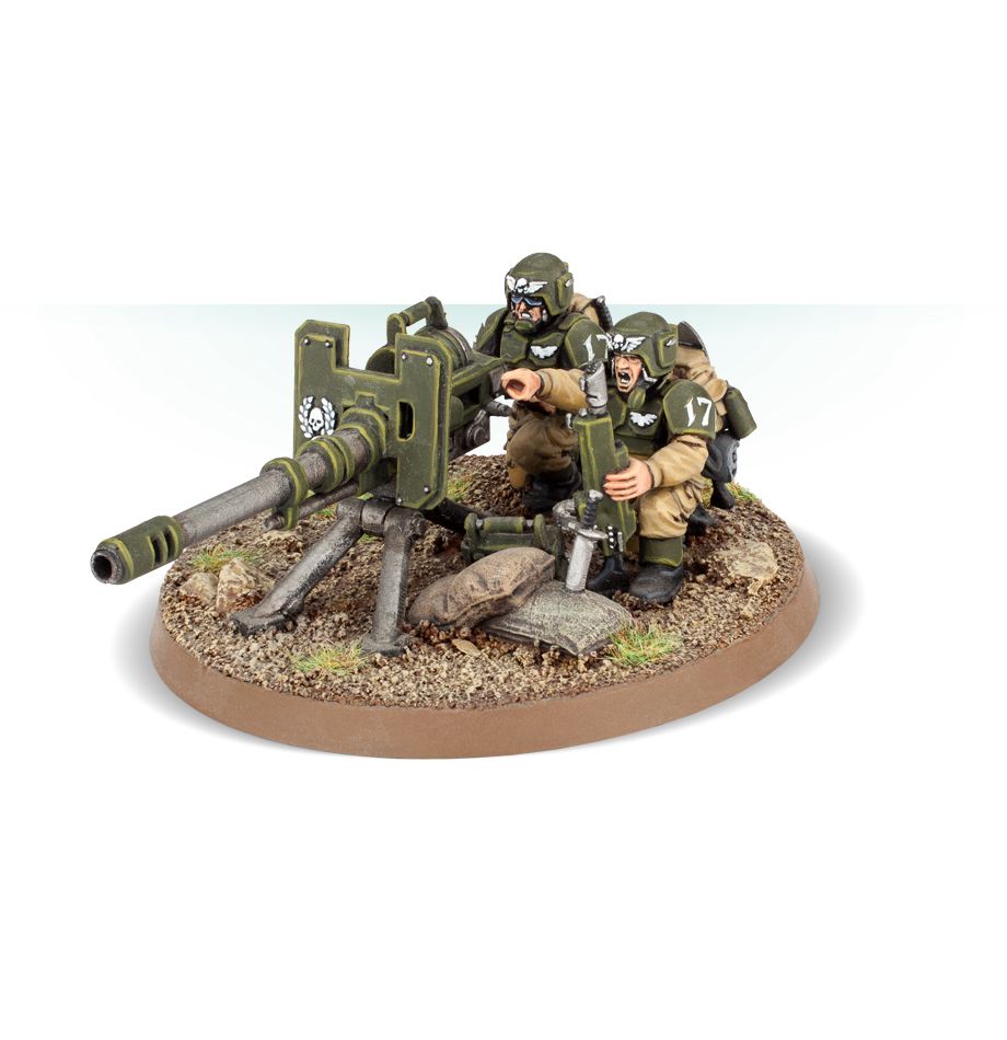 Cadian Heavy weapon Squad 