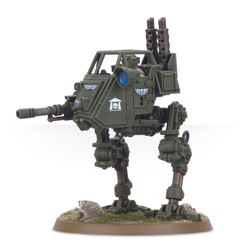 Warhammer 40k Astra Militarum Imperial Guard Sentinel Steel Legion cab armour