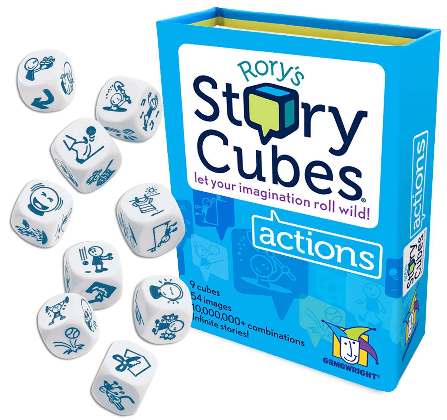 Rory's Story Cubes: Actions | Across the Board Game Cafe