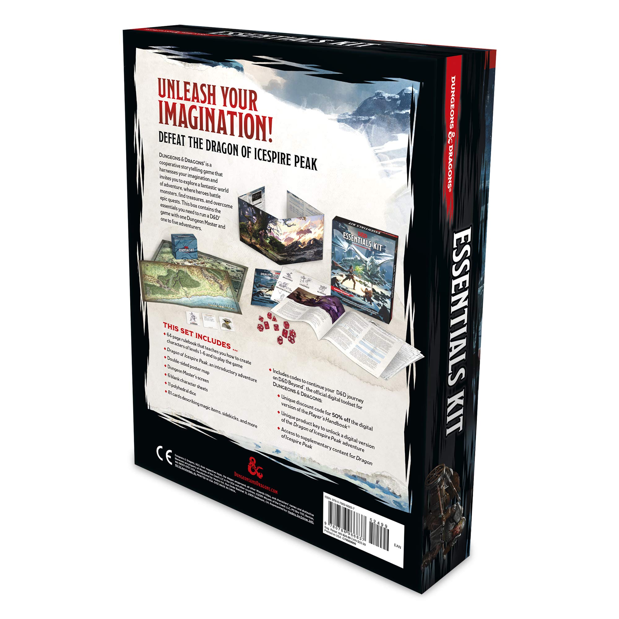 D&D Essentials Kit (Dungeons & Dragons Intro Adventure Set) Age