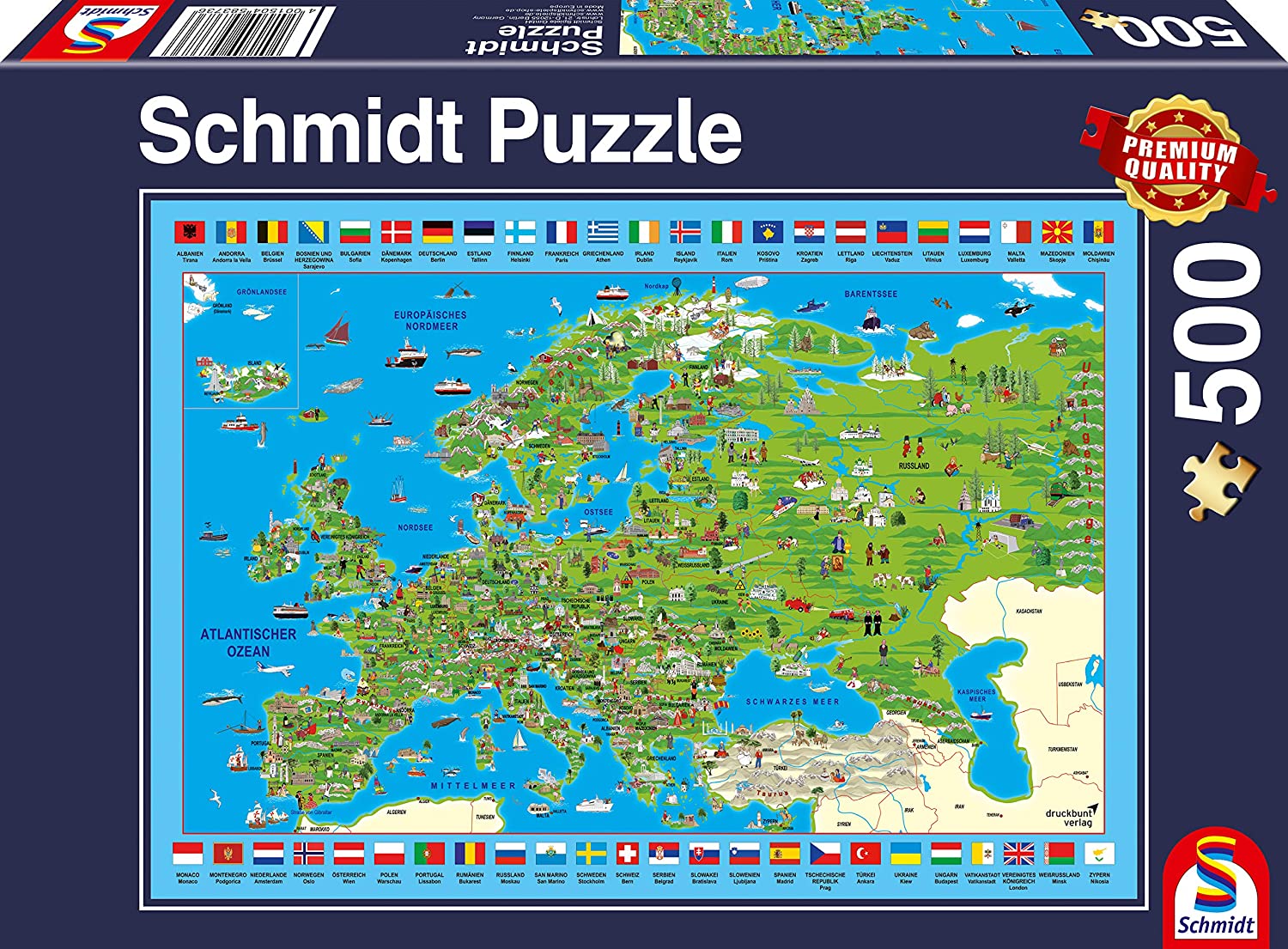 Schmidt de saison arbre Jigsaw Puzzle 500 pièces 