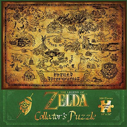 Puzzle – Legend of Zelda – Hyrule Map – 550 Pc