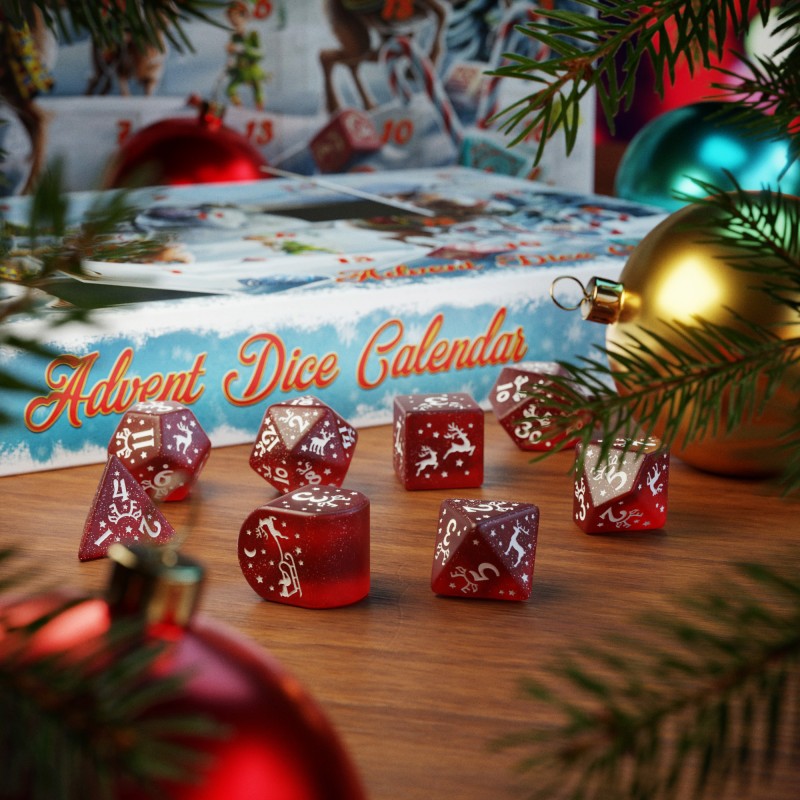 Q Workshop Dice Advent Calendar Across the Board Game Cafe